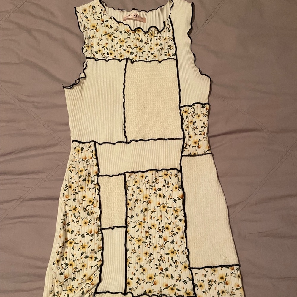 Resurrection Boutique Floral Patchwork Dress - image 2